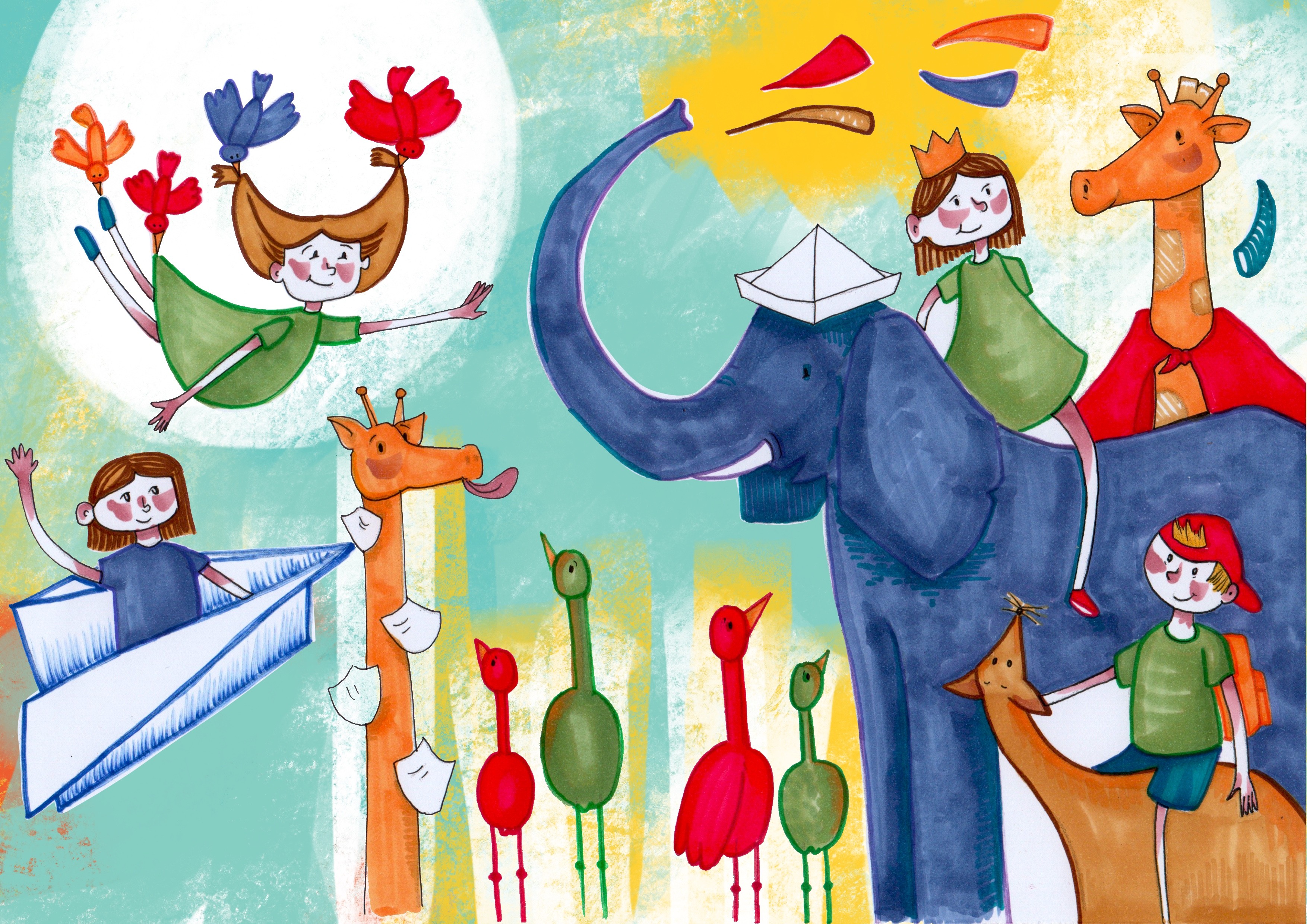 Ilustración para niños